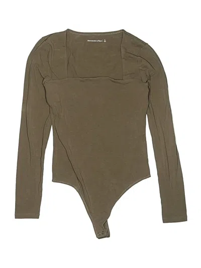 Pre-owned Abercrombie & Fitch Bodysuit In Green