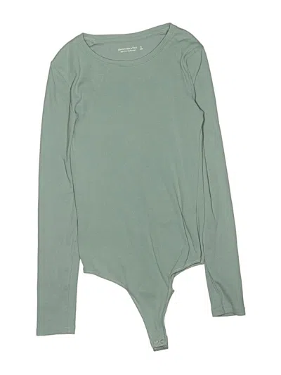 Pre-owned Abercrombie & Fitch Bodysuit In Green