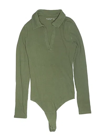 Pre-owned Abercrombie & Fitch Bodysuit In Green