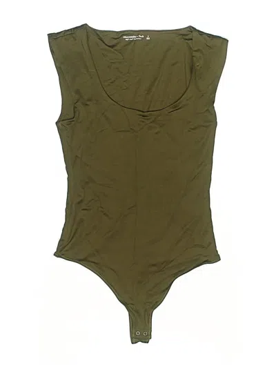 Pre-owned Abercrombie & Fitch Bodysuit In Green