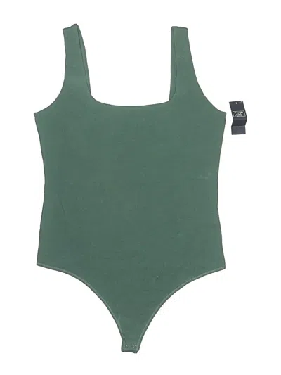 Pre-owned Abercrombie & Fitch Bodysuit In Green