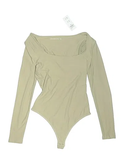 Abercrombie & Fitch Bodysuit In Green