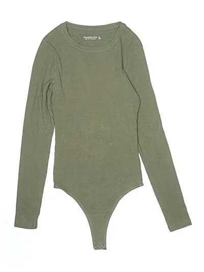 Pre-owned Abercrombie & Fitch Bodysuit In Green