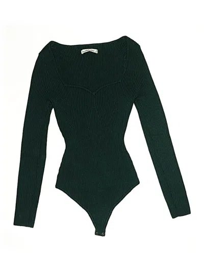 Pre-owned Abercrombie & Fitch Bodysuit In Green