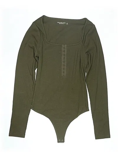 Pre-owned Abercrombie & Fitch Bodysuit In Green
