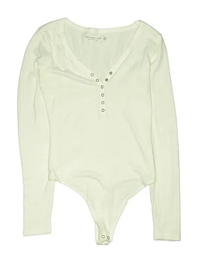 Pre-owned Abercrombie & Fitch Bodysuit In Green