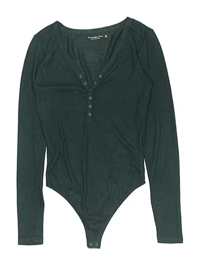 Pre-owned Abercrombie & Fitch Bodysuit In Green