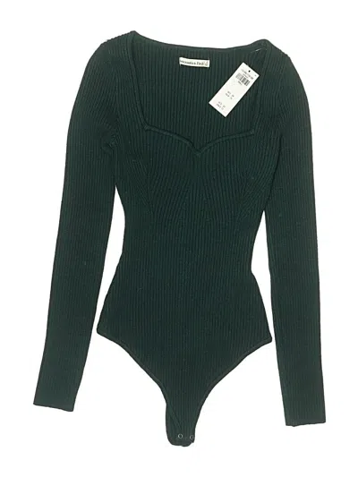 Pre-owned Abercrombie & Fitch Bodysuit In Green