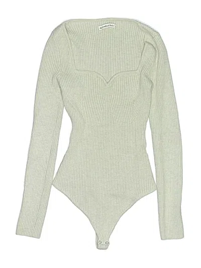 Pre-owned Abercrombie & Fitch Bodysuit In Green