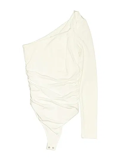 Pre-owned Abercrombie & Fitch Bodysuit In Ivory
