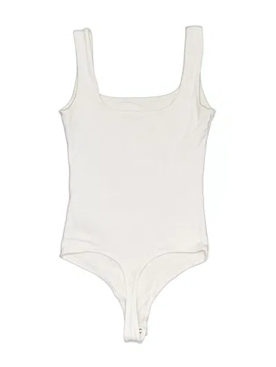 Pre-owned Abercrombie & Fitch Bodysuit In Ivory