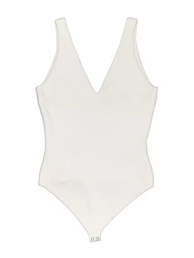 Pre-owned Abercrombie & Fitch Bodysuit In Ivory