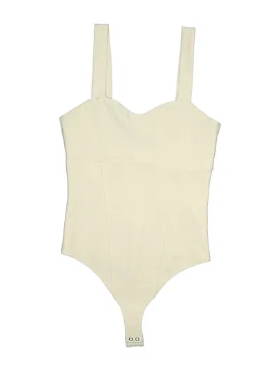 Pre-owned Abercrombie & Fitch Bodysuit In Ivory