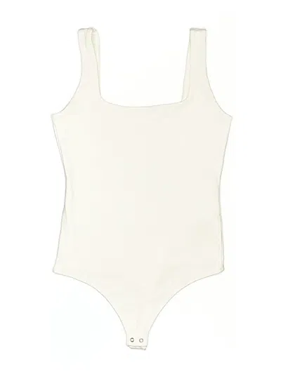 Pre-owned Abercrombie & Fitch Bodysuit In Ivory