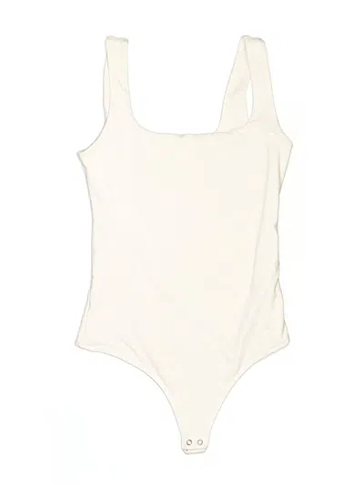 Pre-owned Abercrombie & Fitch Bodysuit In Ivory