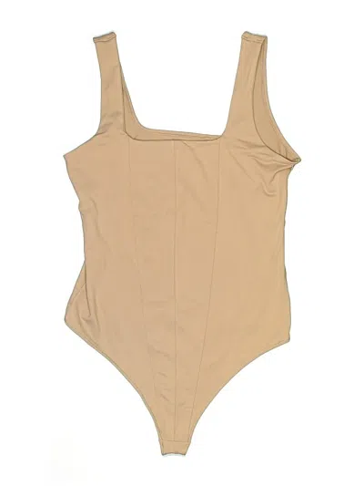 Abercrombie & Fitch Bodysuit In Neutral