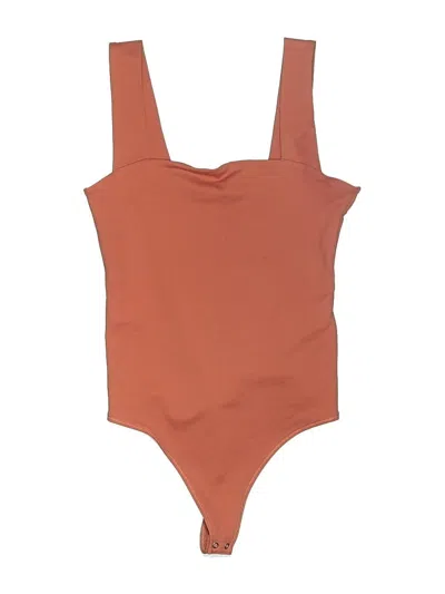 Pre-owned Abercrombie & Fitch Bodysuit In Orange