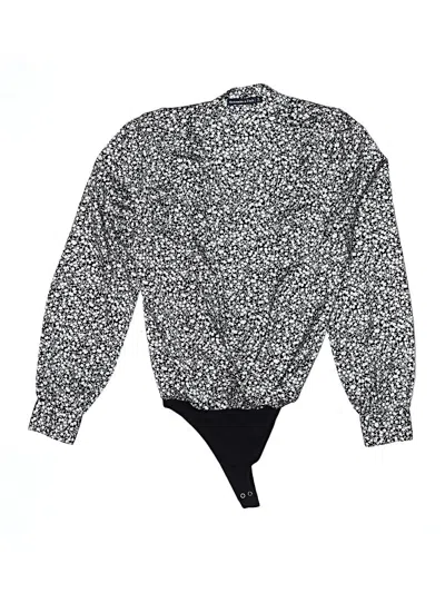 Pre-owned Abercrombie & Fitch Bodysuit In Silver