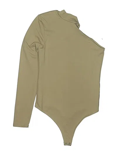 Pre-owned Abercrombie & Fitch Bodysuit In Tan