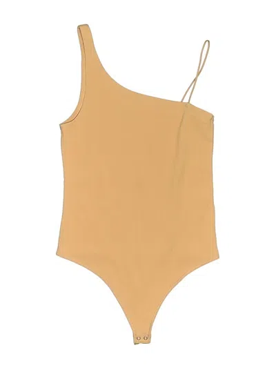 Pre-owned Abercrombie & Fitch Bodysuit In Tan
