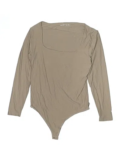 Pre-owned Abercrombie & Fitch Bodysuit In Tan