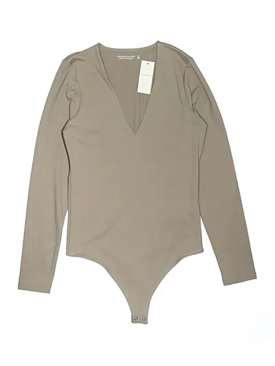 Abercrombie & Fitch Bodysuit In Yellow