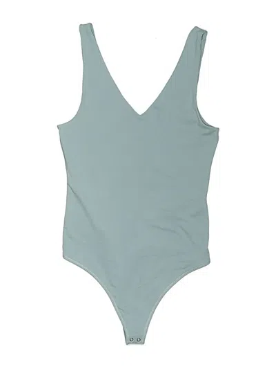 Pre-owned Abercrombie & Fitch Bodysuit In Teal