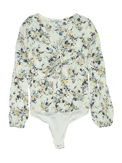 Pre-owned Abercrombie & Fitch Bodysuit In White