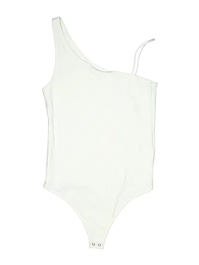 Pre-owned Abercrombie & Fitch Bodysuit In White