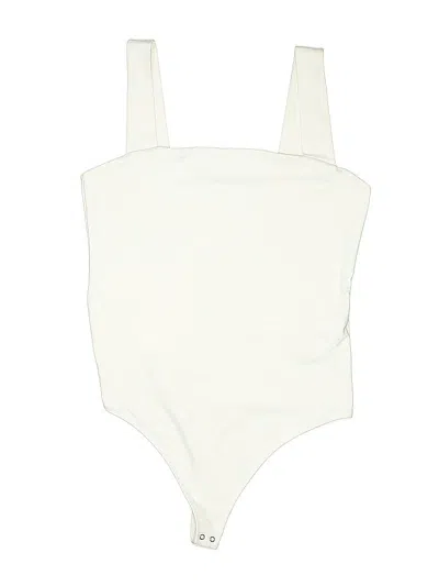 Pre-owned Abercrombie & Fitch Bodysuit In White