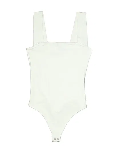 Pre-owned Abercrombie & Fitch Bodysuit In White