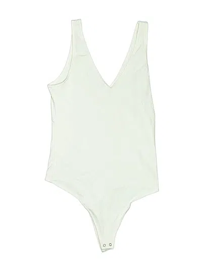Pre-owned Abercrombie & Fitch Bodysuit In White