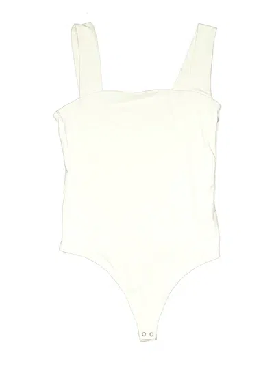 Pre-owned Abercrombie & Fitch Bodysuit In White