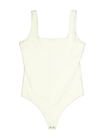 Pre-owned Abercrombie & Fitch Bodysuit In White