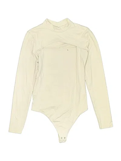 Pre-owned Abercrombie & Fitch Bodysuit In White