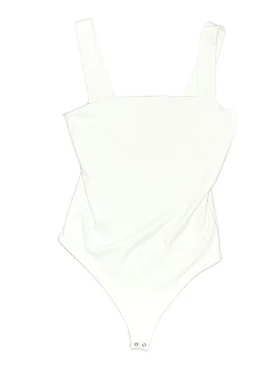 Pre-owned Abercrombie & Fitch Bodysuit In White