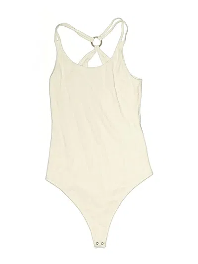 Pre-owned Abercrombie & Fitch Bodysuit In White