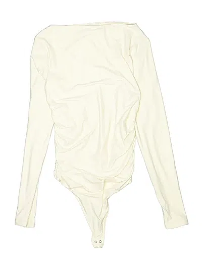 Pre-owned Abercrombie & Fitch Bodysuit In White