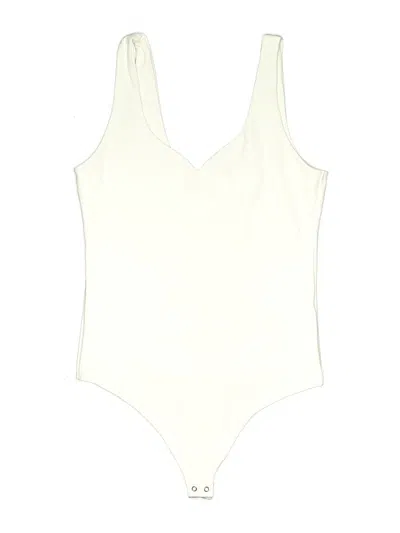 Pre-owned Abercrombie & Fitch Bodysuit In White