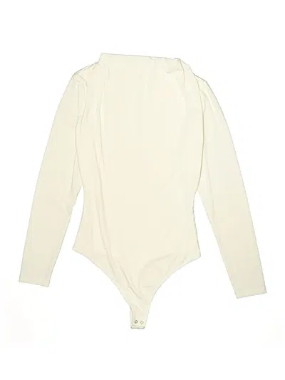 Pre-owned Abercrombie & Fitch Bodysuit In White
