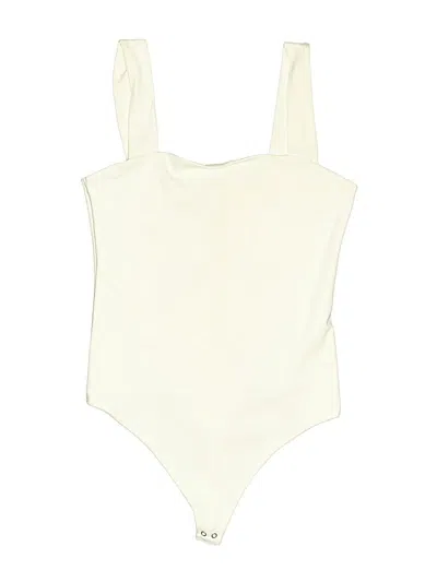 Pre-owned Abercrombie & Fitch Bodysuit In White