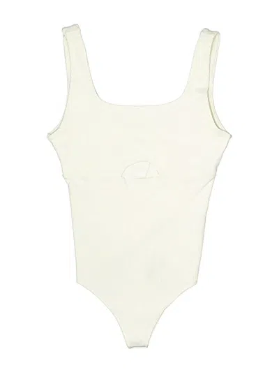 Pre-owned Abercrombie & Fitch Bodysuit In White