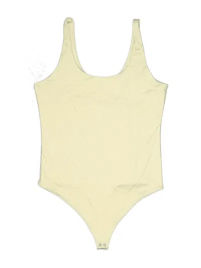 Pre-owned Abercrombie & Fitch Bodysuit In Yellow