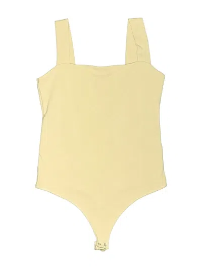 Pre-owned Abercrombie & Fitch Bodysuit In Yellow