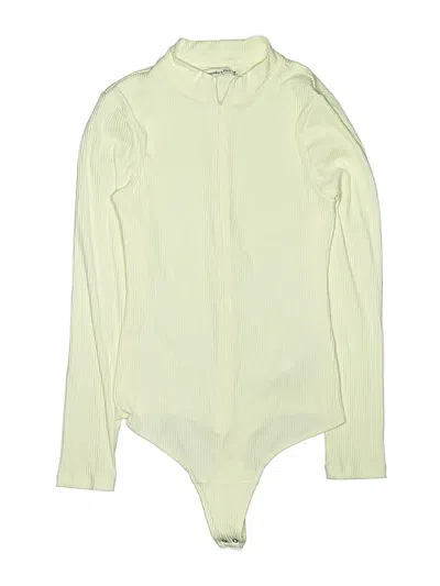 Pre-owned Abercrombie & Fitch Bodysuit In Yellow