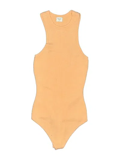 Pre-owned Abercrombie & Fitch Bodysuit In Yellow