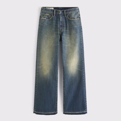 Abercrombie & Fitch Bootcut Jean In Blue