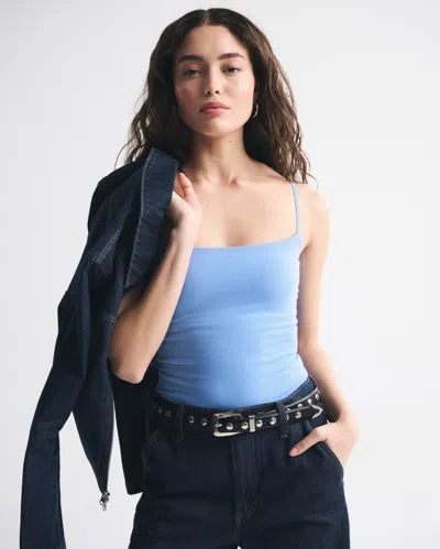 Abercrombie & Fitch Bra-free 90s Cami In Blue