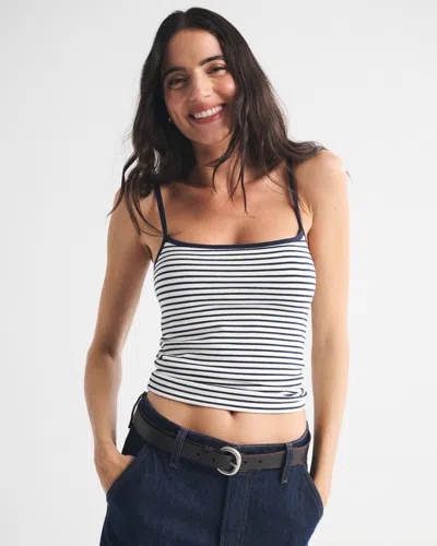 Abercrombie & Fitch Bra-free 90s Cami In Blue