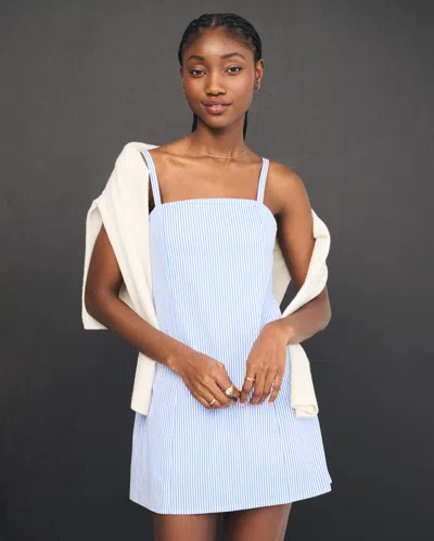 Abercrombie & Fitch Bra-free Everyday Skort In Blue